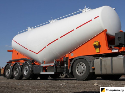 Цементовозный грузовик Scania _