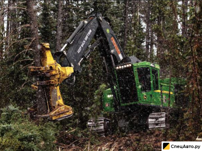 Валочно-пакетирующая машина John Deere 953M