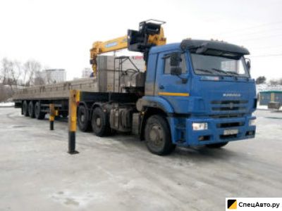 Длинномер Камаз ПМС-328-02 (шасси КАМАЗ-65115 6х4)