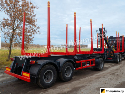 Прицеп лесовоз (сортиментовоз) СДМ-КАРАТ 7078F6