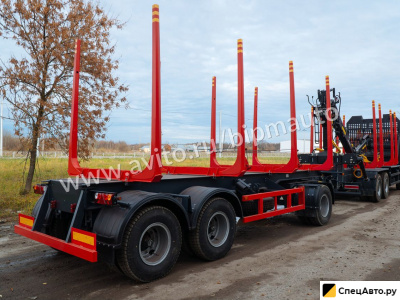 Прицеп лесовоз (сортиментовоз) СДМ-КАРАТ 7078F6