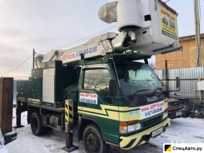 Средневысотная автовышка Aichi ISUZU Elf