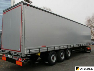 Тентованный полуприцеп Kogel S24