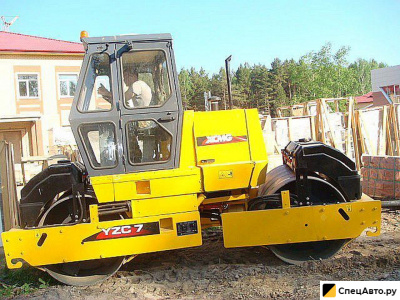 Двухвальцовый каток XCMG YZC7