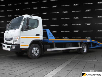 Эвакуатор Mitsubishi Fuso Canter TF с ломаной платформой