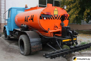 Аренда гудронатора, проливка битумной эмульсией