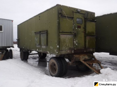 Передвижная мастерская на прицепе