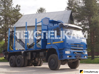 Сортиментовоз КамАЗ 65225 с ГМУ VM10