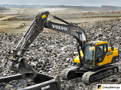Гусеничный экскаватор Volvo EC170D