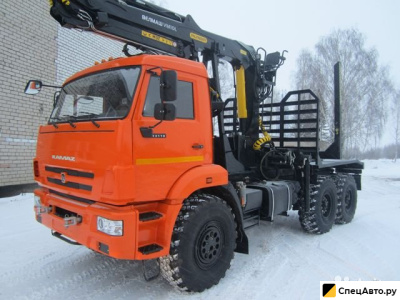 Сортиментовоз КамАЗ 43118 с ГМУ