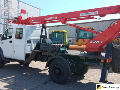Автовышка ГАЗ Садко Next C42A43 с АГП КЭМЗ ТА-18