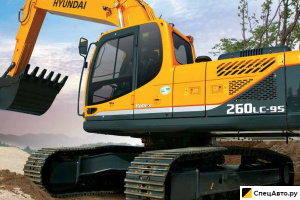Гусеничный экскаватор 
                                                        Hyundai                                                     260