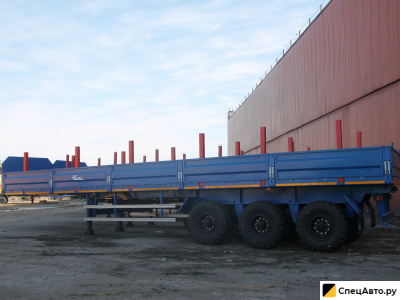 Бортовой полуприцеп ЧМЗАП 99064-020-К53