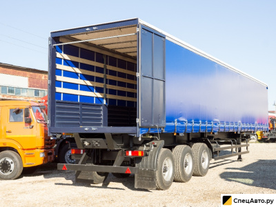 Тентованный полуприцеп AMKAR (АвтоМастер) 9406-15