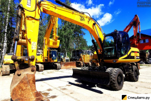 Колесный экскаватор JCB JS 160W