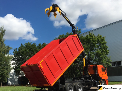 Металловоз (ломовоз) КамАЗ с ГМУ VM10L74M