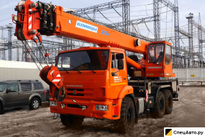 Автокран Клинцы КС-55713-5К-3 на шасси КамАЗ 43118