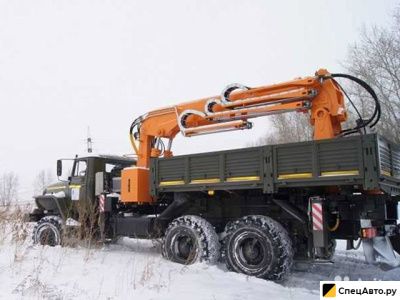 Бурильно-крановая машина УРАЛ 4320 УБМ-85