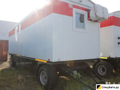 Вагон дом на 4-ре человека с комнатой мастера