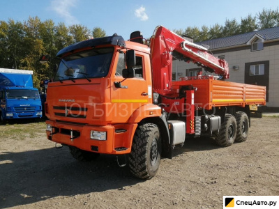 Бортовой грузовик с КМУ КамАЗ 43118