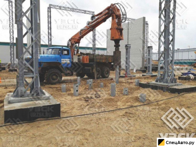 Аренда Убм-85 Монтаж промышленных винтовых свай