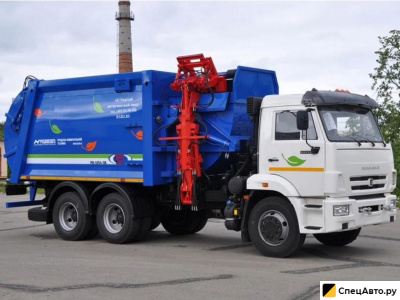 Мусоровоз ЭКОМТЕХ МКМ-50-22К на шасси КамАЗ