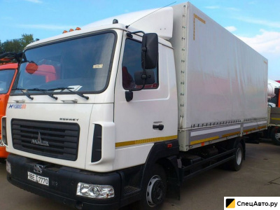 Тентованный грузовик МАЗ 4371 Зубренок