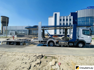 Автовоз Mercedes-Benz Atego погрузчик boston