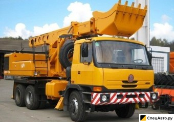 Экскаватор-погрузчик Татра (Tatra) УДС 114