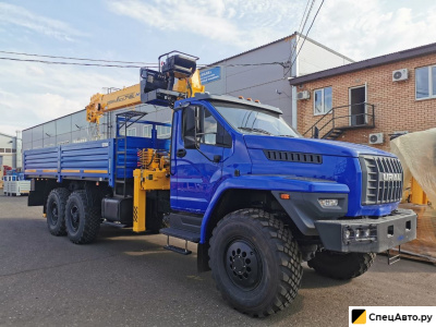 Бортовой грузовик с КМУ УРАЛ Next 4320-6952-72Е5Г38 с КМУ Soosan SCS736