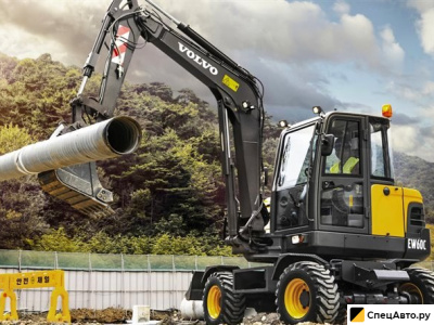 Мини-экскаватор Volvo EW 60C