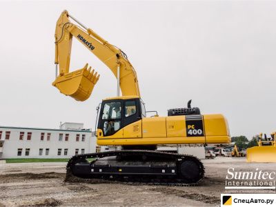 Карьерный гусеничный экскаватор Komatsu PC400-7 в г. Благовещенск