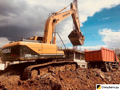 Вывоз мусора, грунта.Разработка котлованов