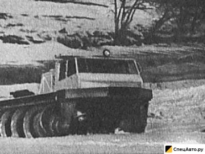 Шнекороторный вездеход ЗИЛ ПСС-131.22Э