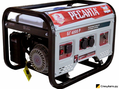 Генератор Ресанта БГ-4000Э