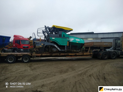 Аренда асфальтоукладчика vogele super 1600-2