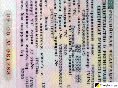 Тентованный / шторный грузовик МАЗ-МАН Маз