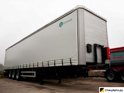 Тентованный полуприцеп Grunwald