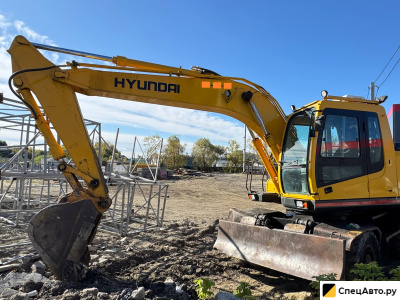 Колесный экскаватор Hyundai R170W-7