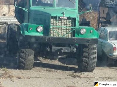 Седельный тягач КрАЗ 255 Б Лаптежник Болотоход