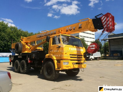 Автокран Галичанин КС-55713-5 на шасси КамАЗ 43118