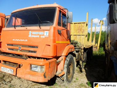 Сортиментовоз КамАЗ 43118 Сайгак