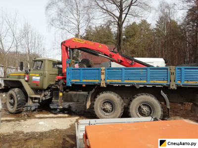 Бортовой грузовик с КМУ УРАЛ 4320-09-11-40 с КМУ Palfinger PK 23500