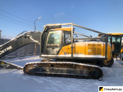 Гусеничный харвестер John Deere E260LC с головкой Waratah H290