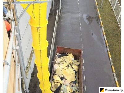 Рукав для сброса строительного мусора (строительный мусоропровод)  Подробнее:  https://mega-arenda.ru/rukav-dlya-sbrosa-stroitelnogo-musora-stroitelnyy-musoroprovod/