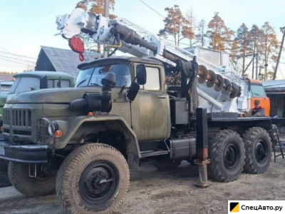 Бурильно-крановая машина ЗИЛ 131
