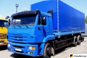 Тентованный грузовик КамАЗ 65117-26010-50