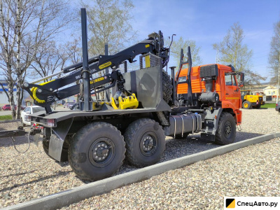 Сортиментовоз КамАЗ 43118 с ГМУ