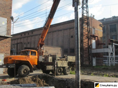 Аренда убм-85, монтаж винтовых свай