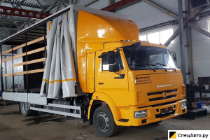 Тентованный грузовик КамАЗ 4308